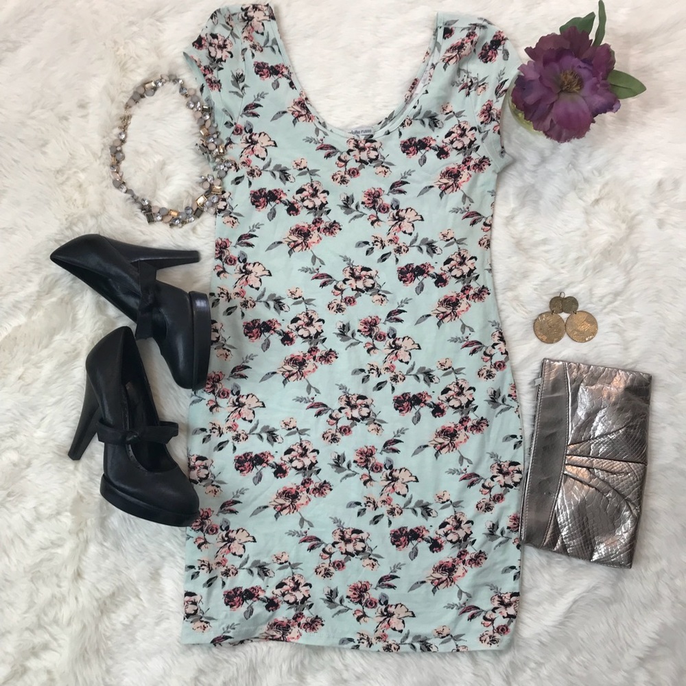 Floral Bodycon Dress